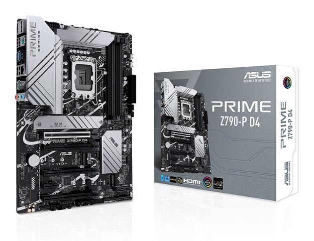 MBO ASUS MBO 1700 AS PRIME Z790-P D4 (LGA1700, Intel Z790, DDR4, 4 utora, 2133 - 5333MHz, PCIe 5.0 x16, SATA3 4, RAID 0, RAID 1, RAID 5, 8-kanalni audio, 1x 2.5Gb Ethernet, HDMI 1, Display Port 1, ATX, USB 3.2 4)-0