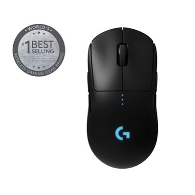 Miš LOGITECH G PRO Wireless (bežično, optički, 25600 dpi, 8 tipki, RGB, HERO 25K)-0