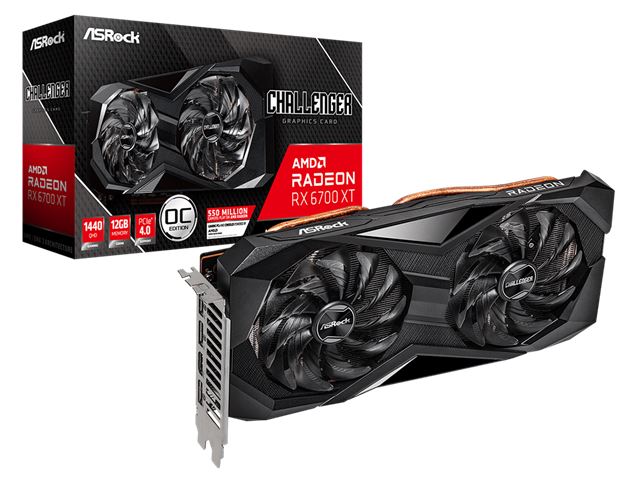 VGA ASR RX6700XT Challenger D 12G OC-0