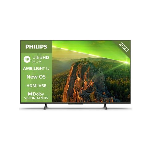 TV PHILIPS LED 65PUS8118/12 Ambilight 3 (165 cm, 4K Pixel Precise UHD, HDR10+, Smart TV, DVB-T2/C/S2)-0