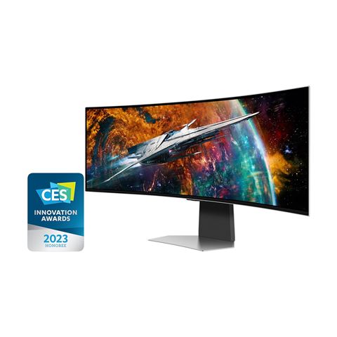 Monitor SAMSUNG LS49CG950SUXDU (49", 5120x1440, OLED, 240Hz, zakrivljeni)-0