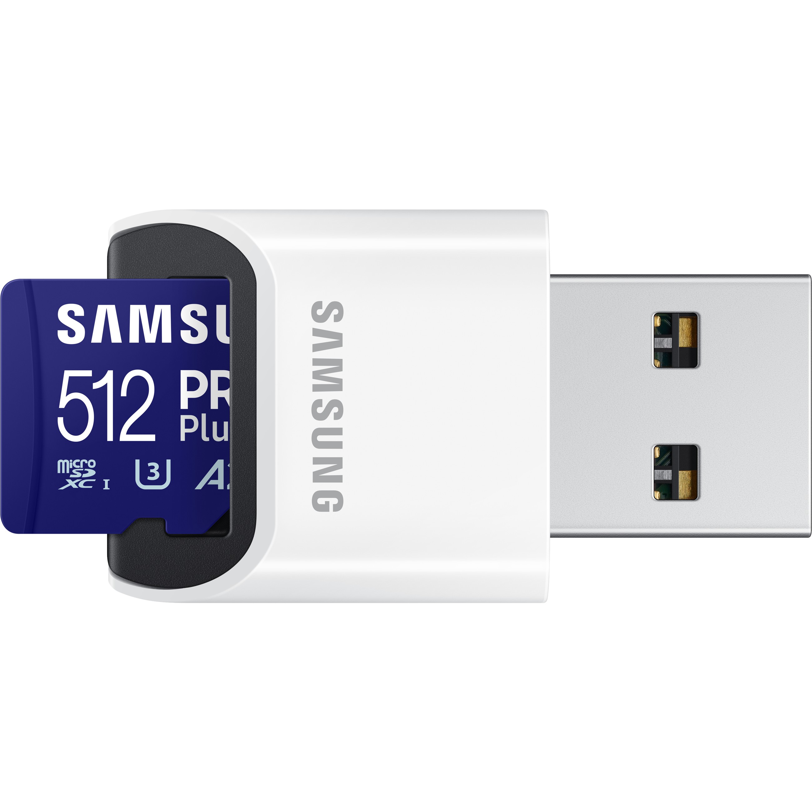 Memorijska kartica SD micro SAM PRO Plus 512GB + Reader MB-MD512SB/WW-5