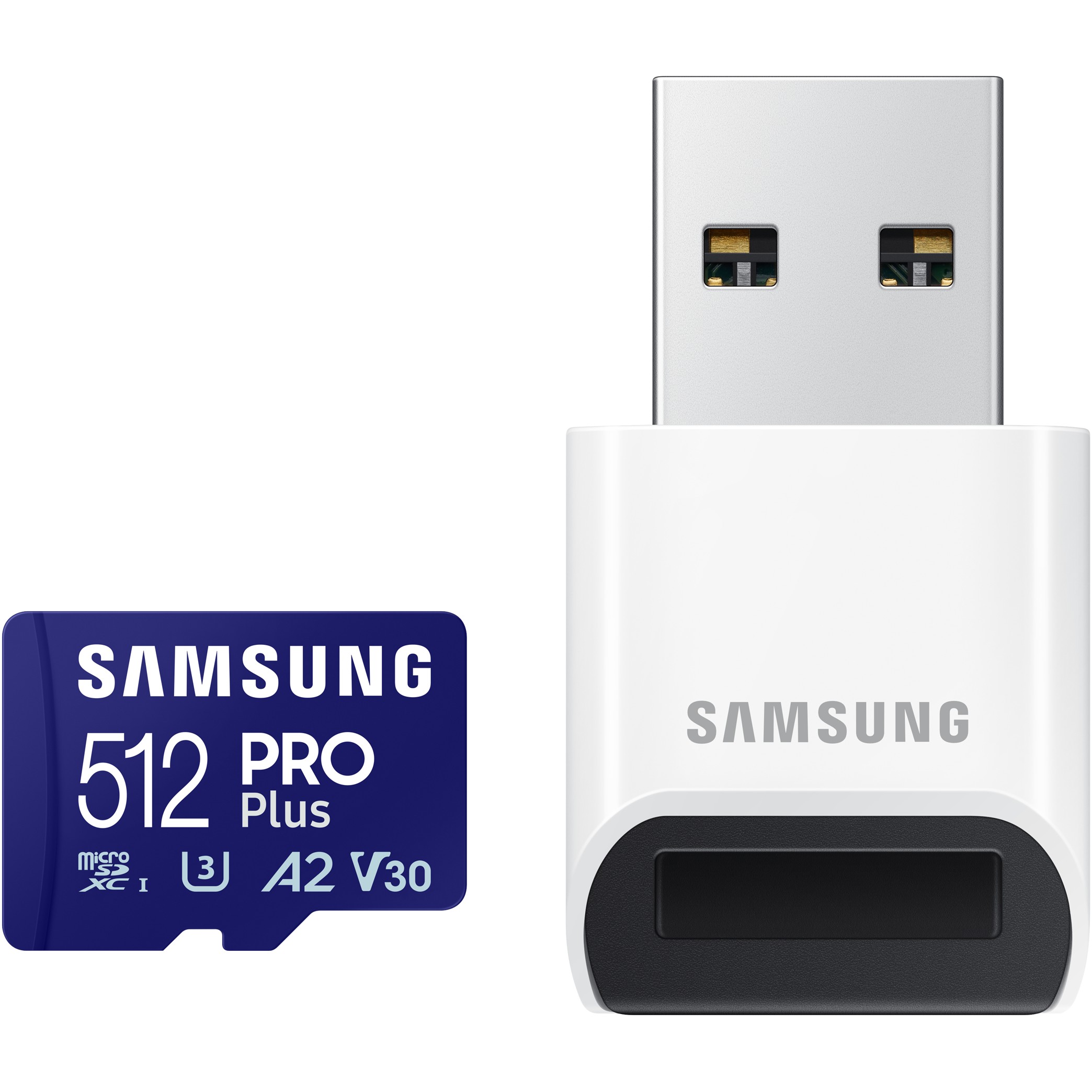 Memorijska kartica SD micro SAM PRO Plus 512GB + Reader MB-MD512SB/WW-6