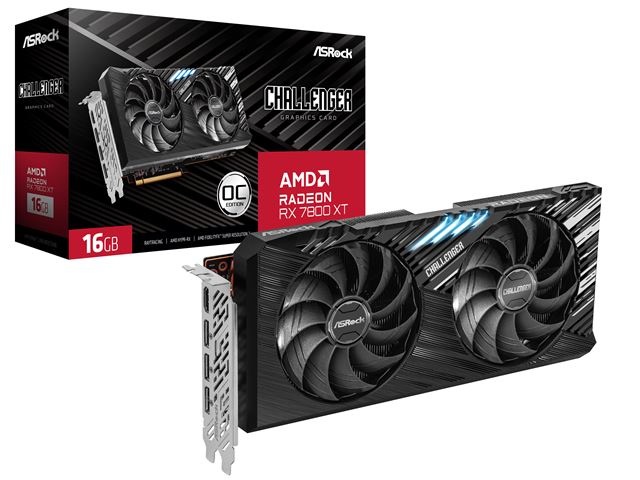 Grafička kartica ASROCK RX7800XT Challenger 16G OC (16gb gddr6)-0