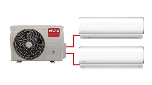 Klima uređaj VIVAX COOL multi-bundle M 4kW 1drive2 (4,1 kW, Inverter, Wi-Fi ready, bijela boja)-0