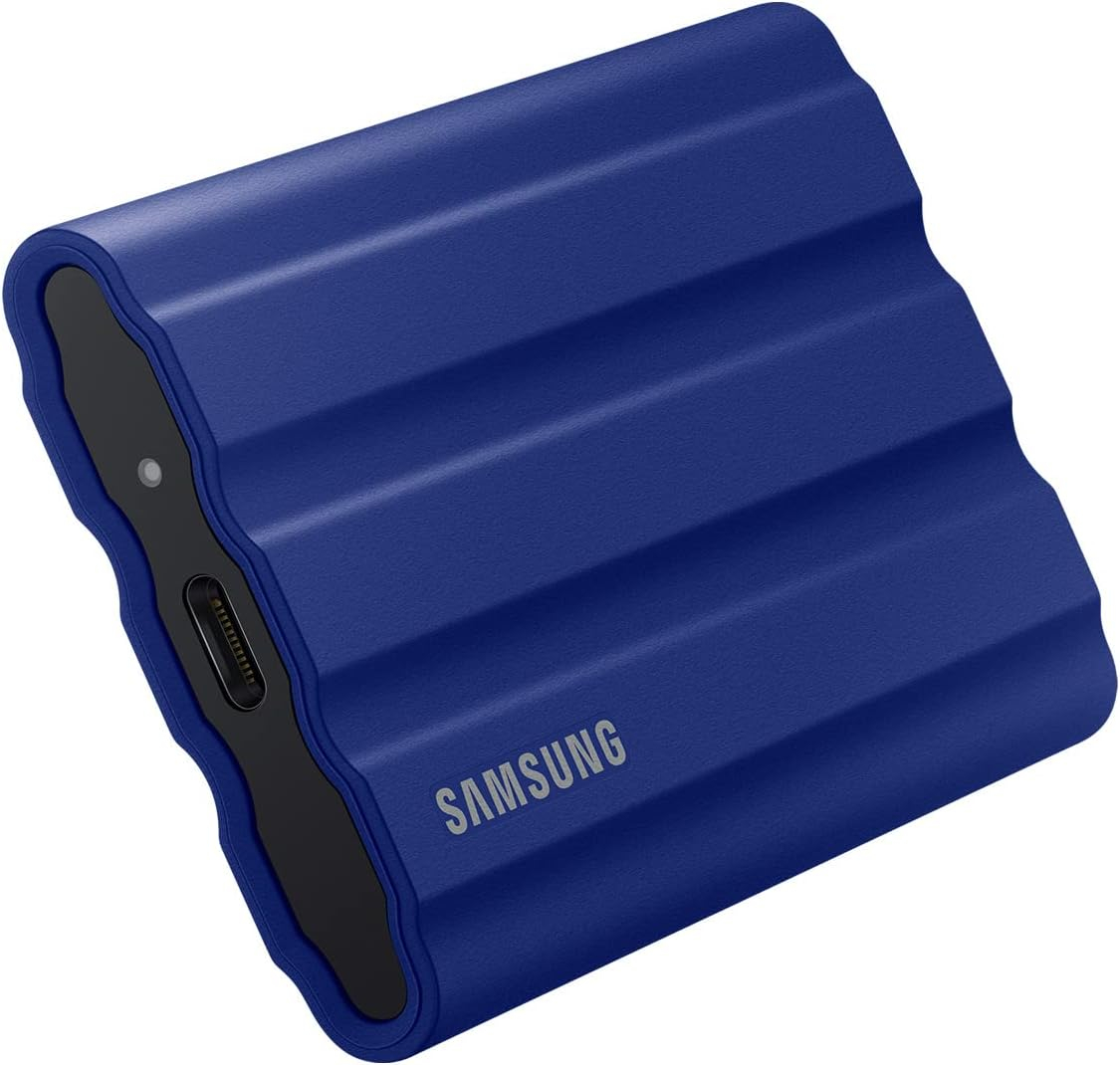SSD Eksterni 1TB Samsung Portable T7 Shield Blue USB 3.2 MU-PE1T0R/EU-2