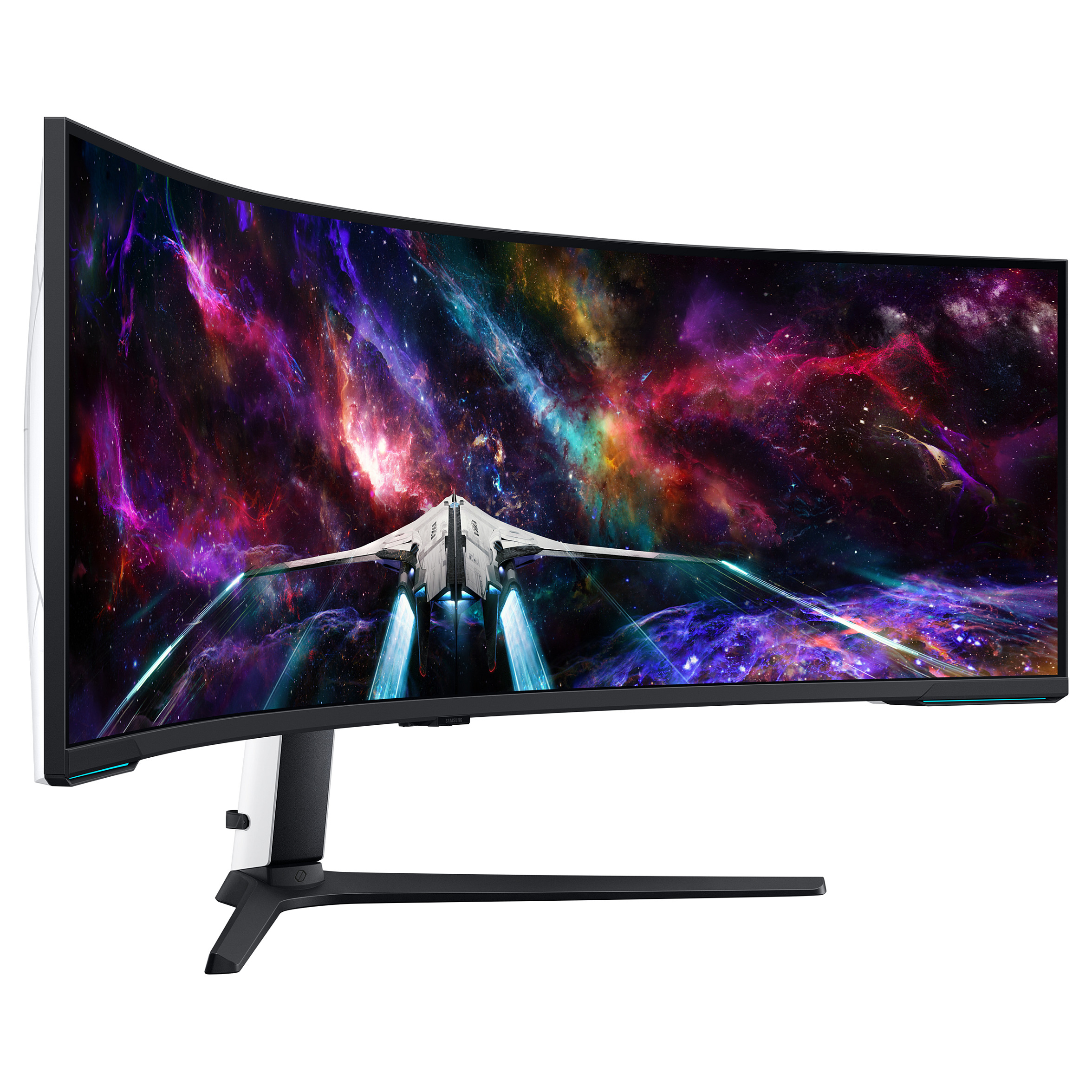 Monitor SAMSUNG Odyssey Neo G9 LS57CG952NUXEN (57", 7680x2160, VA, 240hz, 1ms, zakrivljeni)-3