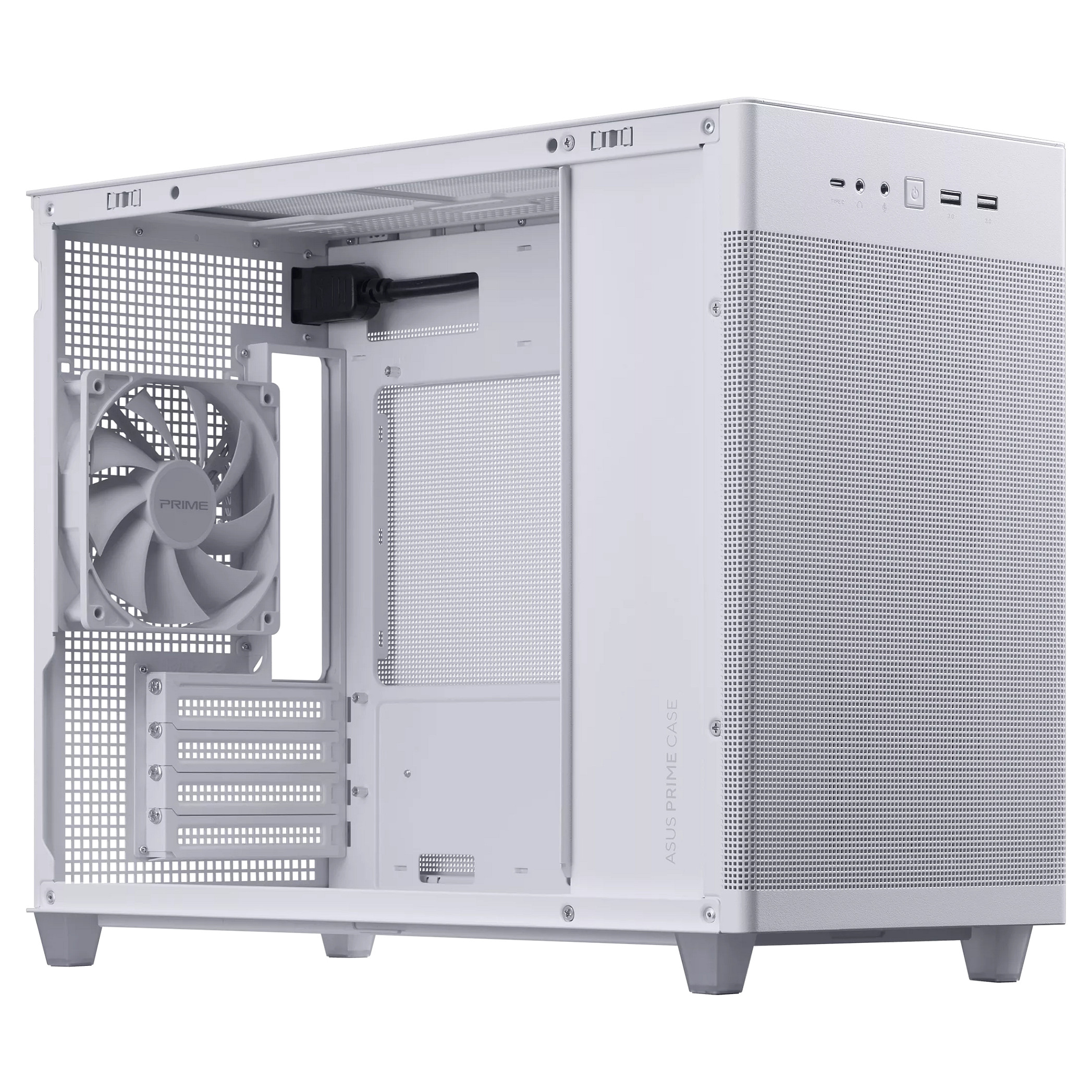 Kućište ASUS AP201 PRIME MESH Bijelo-6