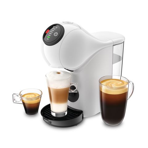 Aparat za kavu KRUPS Genio S KP243110 (0.8L, 1500W, automatski aparat na kapsule) bijeli-0