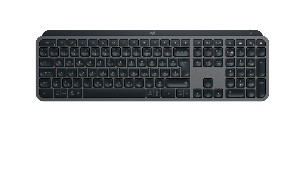 Tipkovnica bežična Logitech MX Keys S-10