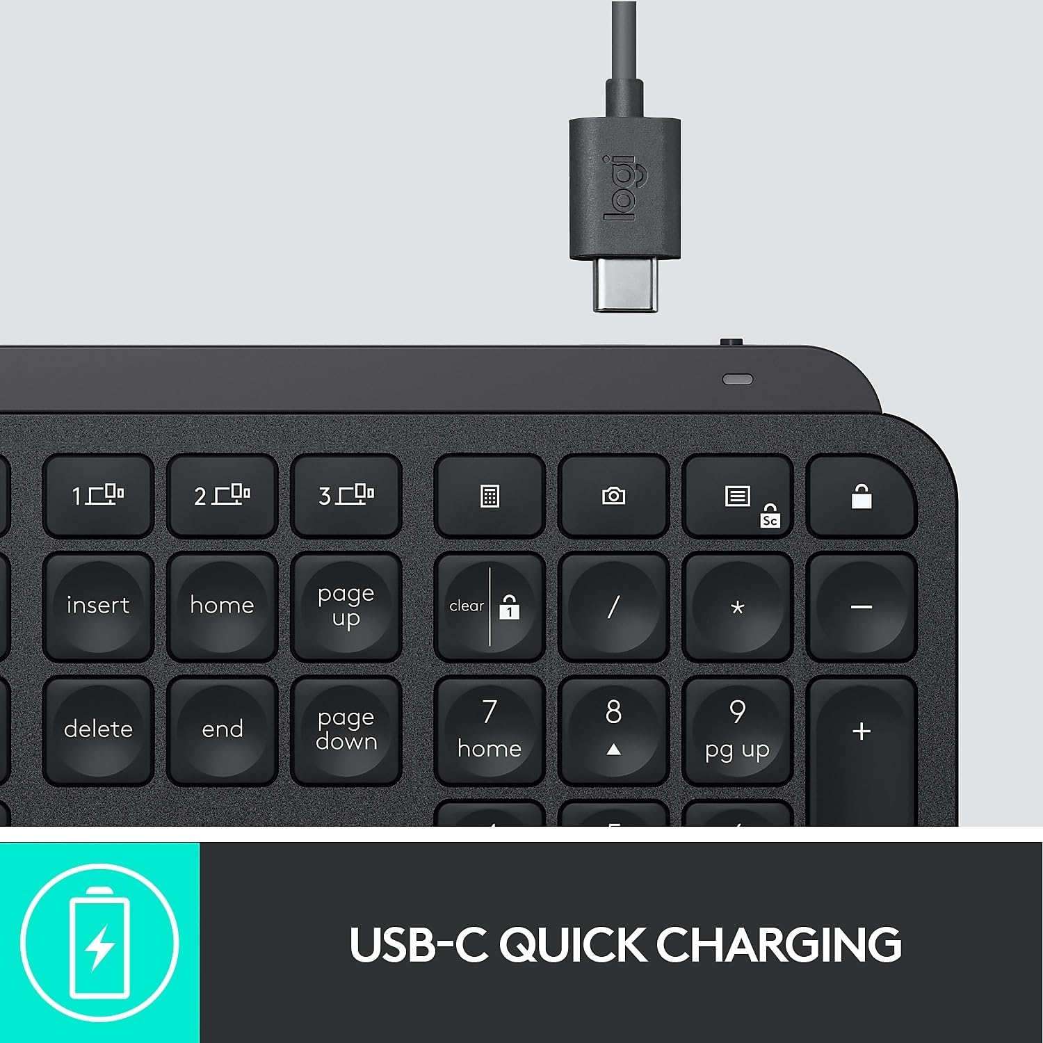 Tipkovnica bežična Logitech MX Keys S-2