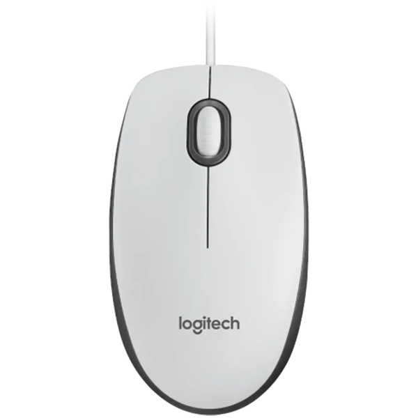 Miš žični Logitech M100 white-1