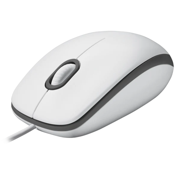 Miš žični Logitech M100 white-4