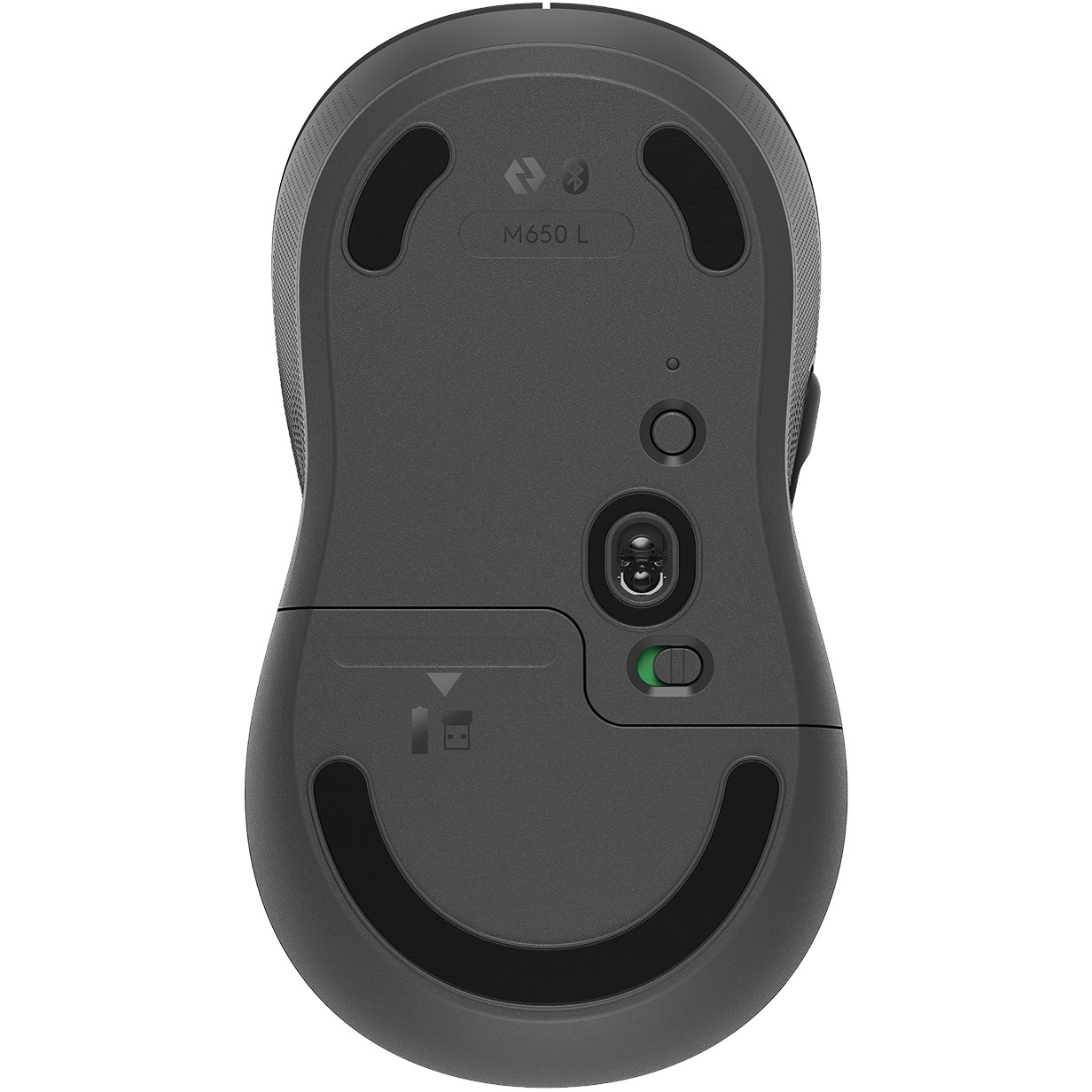 LOGITECH M650L Signature Bluetooth Mouse - GRAPHITE-12