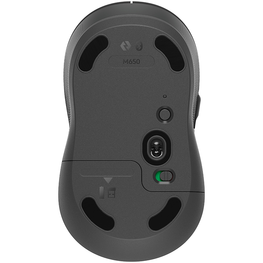 Miš LOGITECH Signature M650, veličina M, bluetooth, grafitni-10