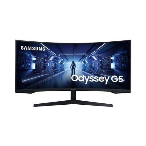 Monitor SAMSUNG LC34G55TWWPXEN 34'' (165Hz, Zakrivljeni, Crna)-0