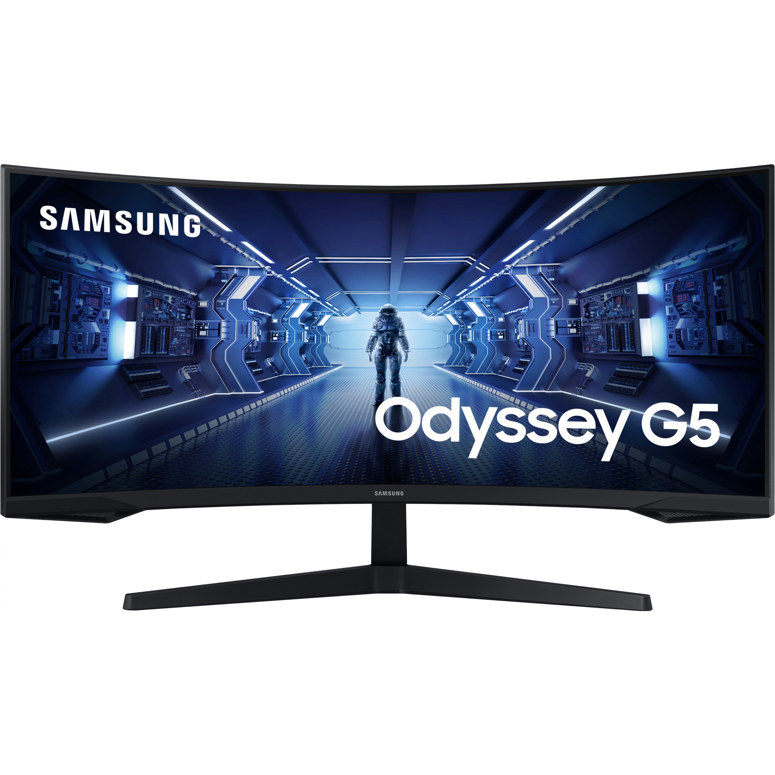 Monitor SAMSUNG LC34G55TWWPXEN 34'' (165Hz, Zakrivljeni, Crna)-1