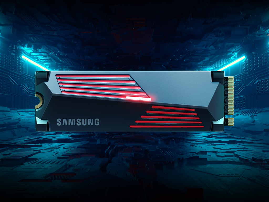 SSD 1TB Samsung 990 PRO M.2 NVMe + HS MZ-V9P1T0CW-4