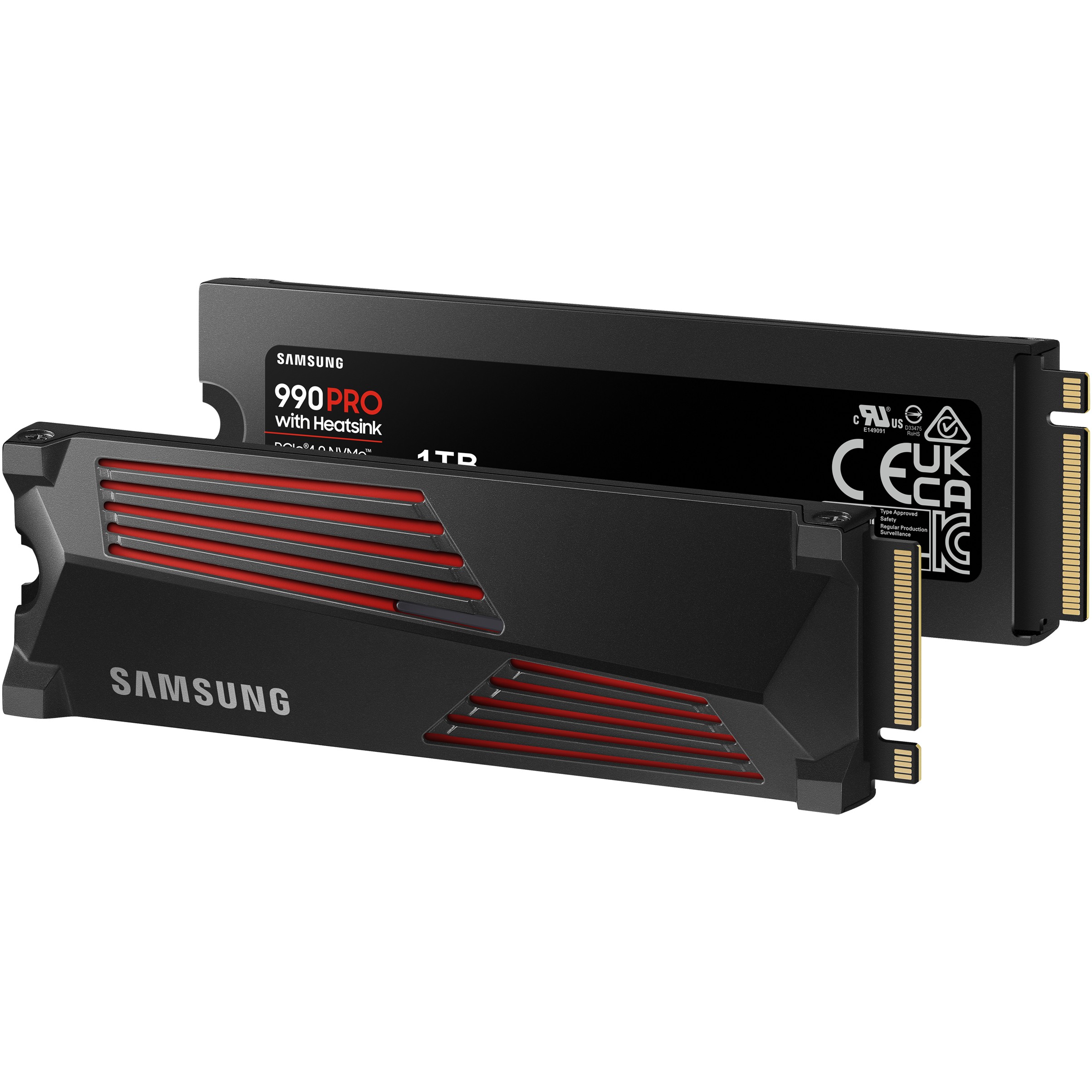 SSD 1TB Samsung 990 PRO M.2 NVMe + HS MZ-V9P1T0CW-14