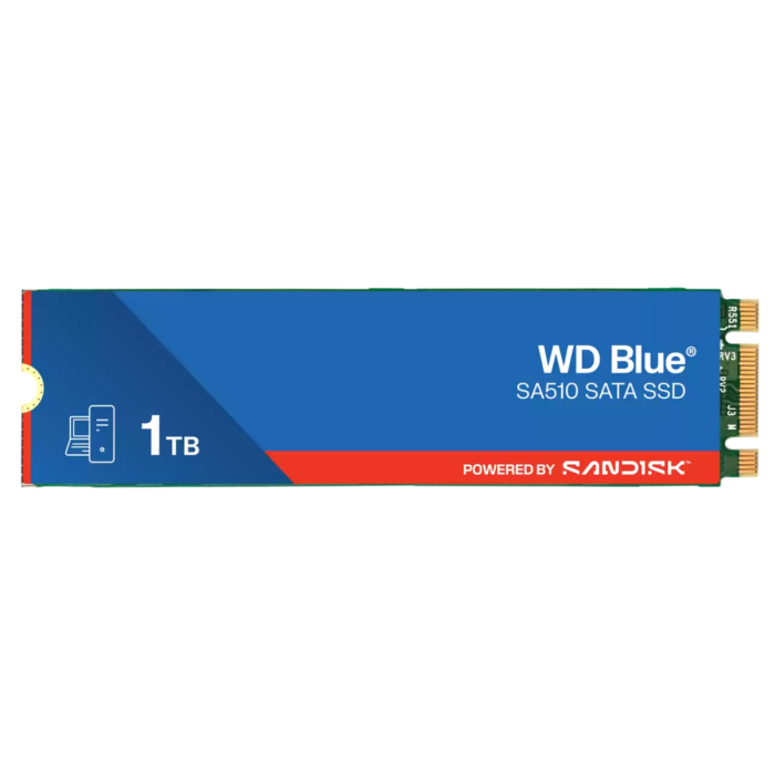 SSD WESTERN DIGITAL WDS100T3B0B Blue (M.2, 1TB, SATA 6Gb/s)-15