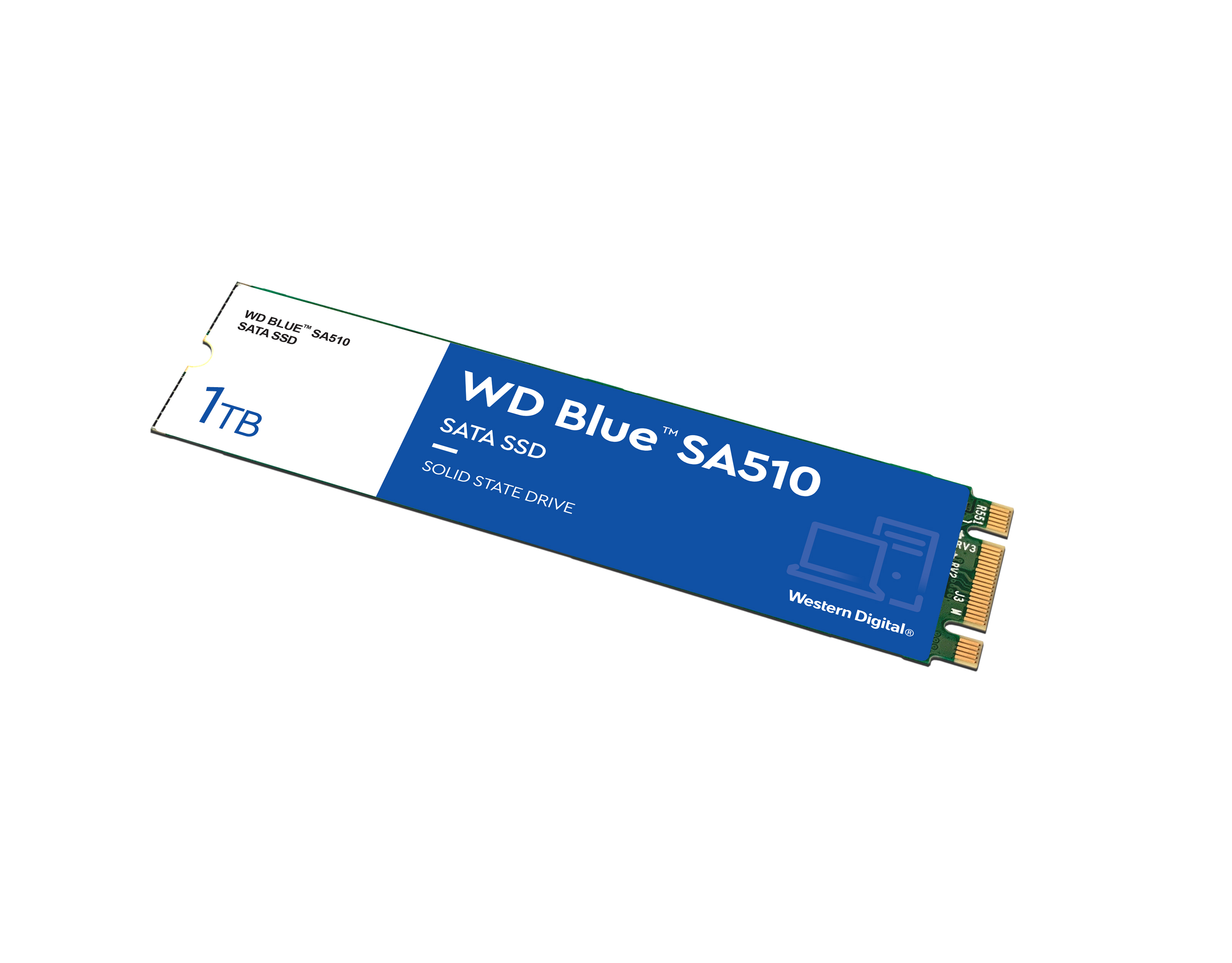 SSD WESTERN DIGITAL WDS100T3B0B Blue (M.2, 1TB, SATA 6Gb/s)-5