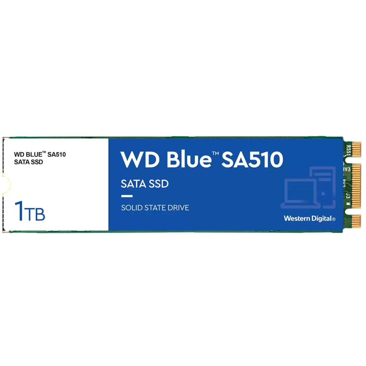 SSD WESTERN DIGITAL WDS100T3B0B Blue (M.2, 1TB, SATA 6Gb/s)-7