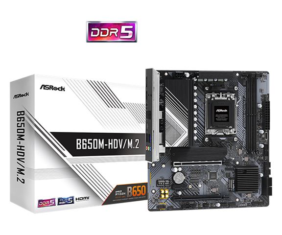 MBO AM5 ASR B650M-HDV/M.2-0