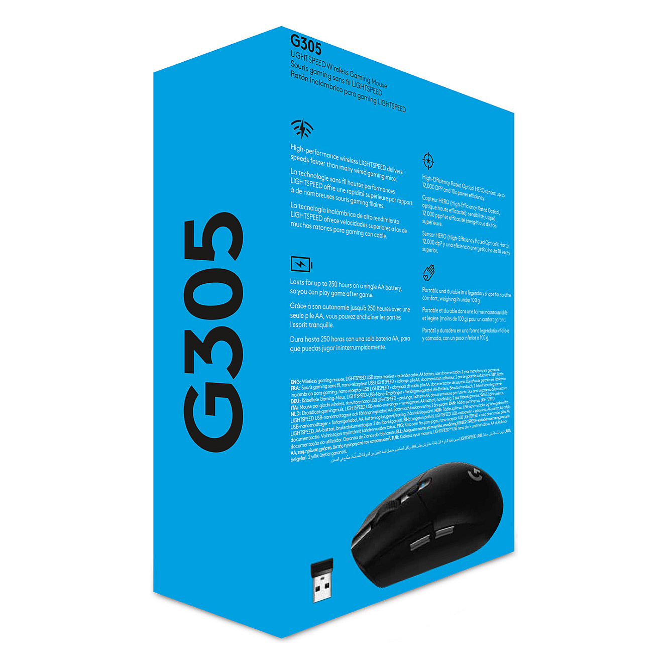 Miš Logitech G305 Lightspeed-11