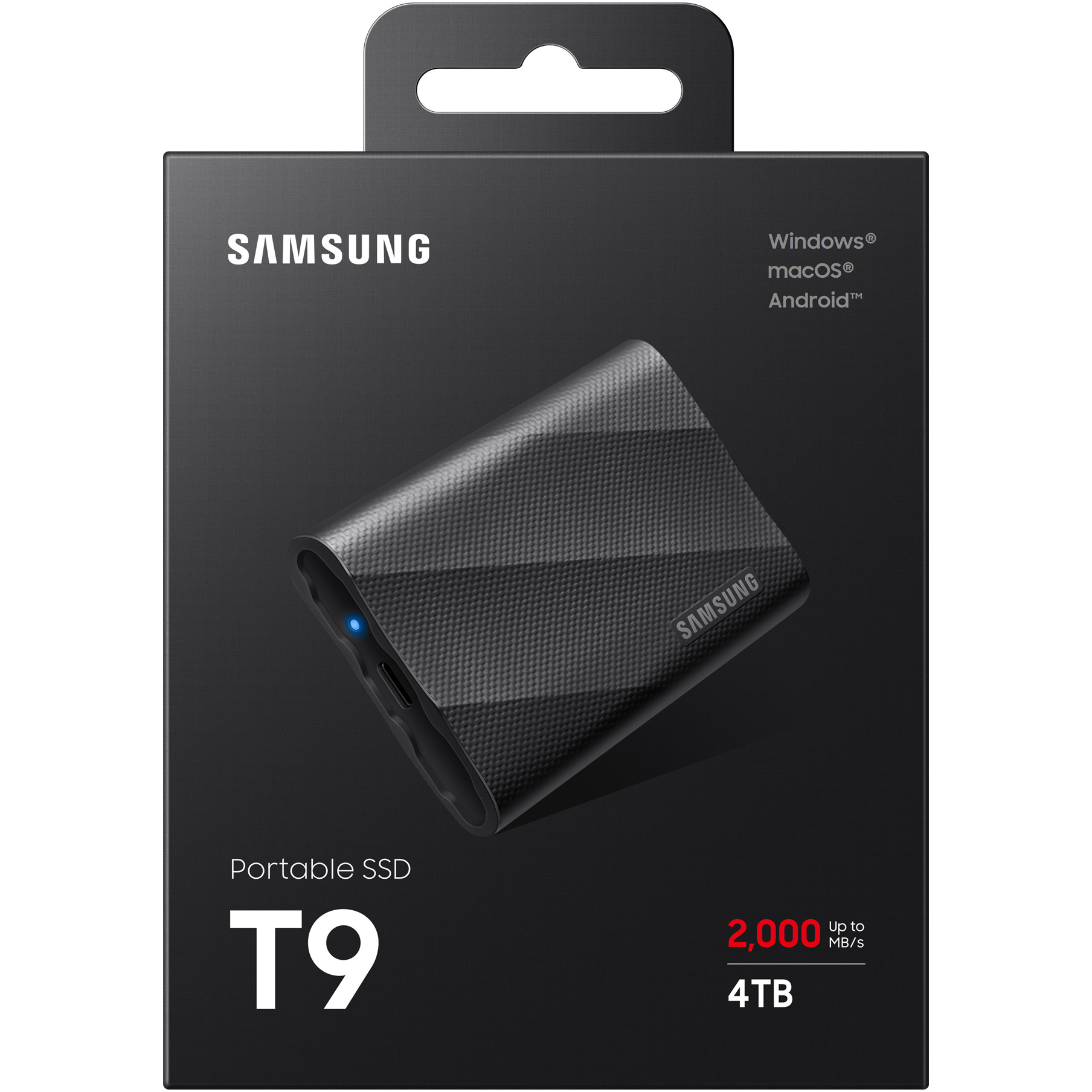 Samsung SSD 4TB USB-C USB Gen2 20Gbps 2x2 Client T9 5 yrs black-11