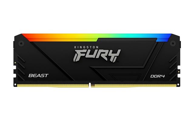 Memorija RAM KINGSTON FURY Beast RGB KF432C16BB12A/16 (16GB, 3200MHz, DDR4)-0