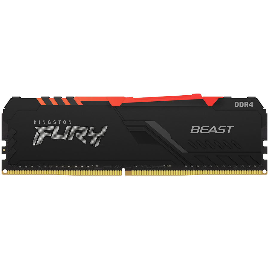 Memorija RAM KINGSTON FURY Beast RGB KF432C16BB12A/16 (16GB, 3200MHz, DDR4)-1