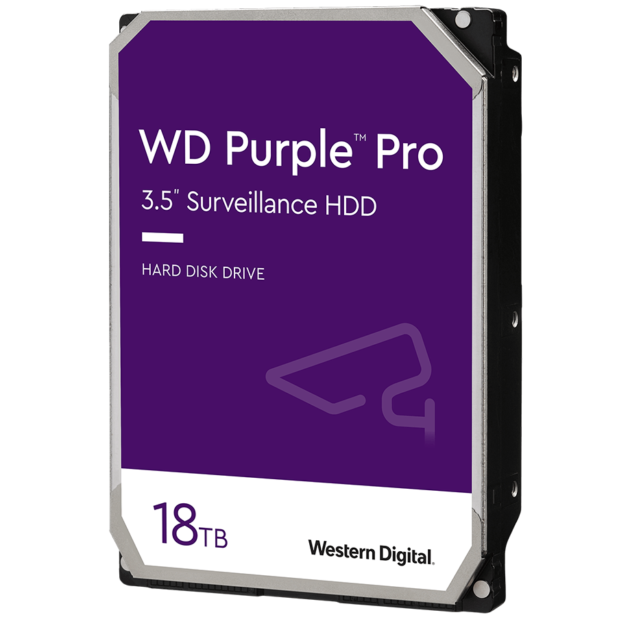 HDD AV WD Purple Pro (3.5, 18TB, 512MB, 7200 RPM, SATA 6 Gb/s)-0
