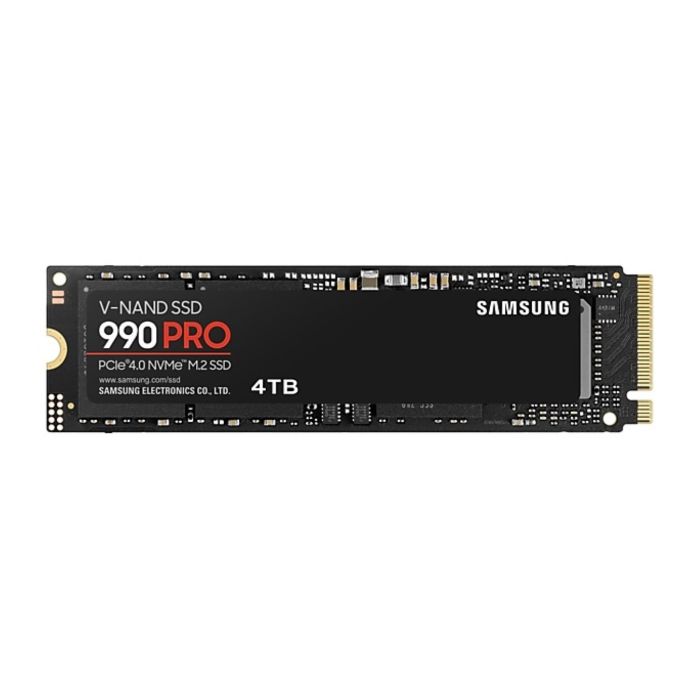 SSD SAMSUNG 990 PRO Series 4TB M.2 PCIe (r7450MB/s, w6900MB/s)-4