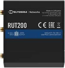 TELTONIKA Router 4G(Cat 4) Industrijski WiFi 2x100Mb port, RUT200-1