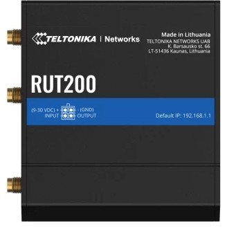 TELTONIKA Router 4G(Cat 4) Industrijski WiFi 2x100Mb port, RUT200-0