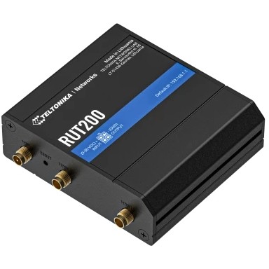 TELTONIKA Router 4G(Cat 4) Industrijski WiFi 2x100Mb port, RUT200-2
