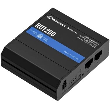TELTONIKA Router 4G(Cat 4) Industrijski WiFi 2x100Mb port, RUT200-3