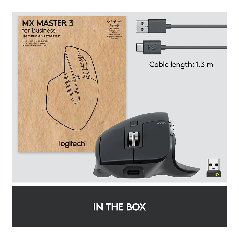 Miš MX Master 3S for Busines Graphite-20