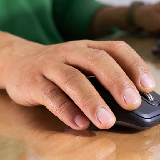 Logitech MX Anywhere 3S bežični laserski miš, USB, graphite (910-006929)-45