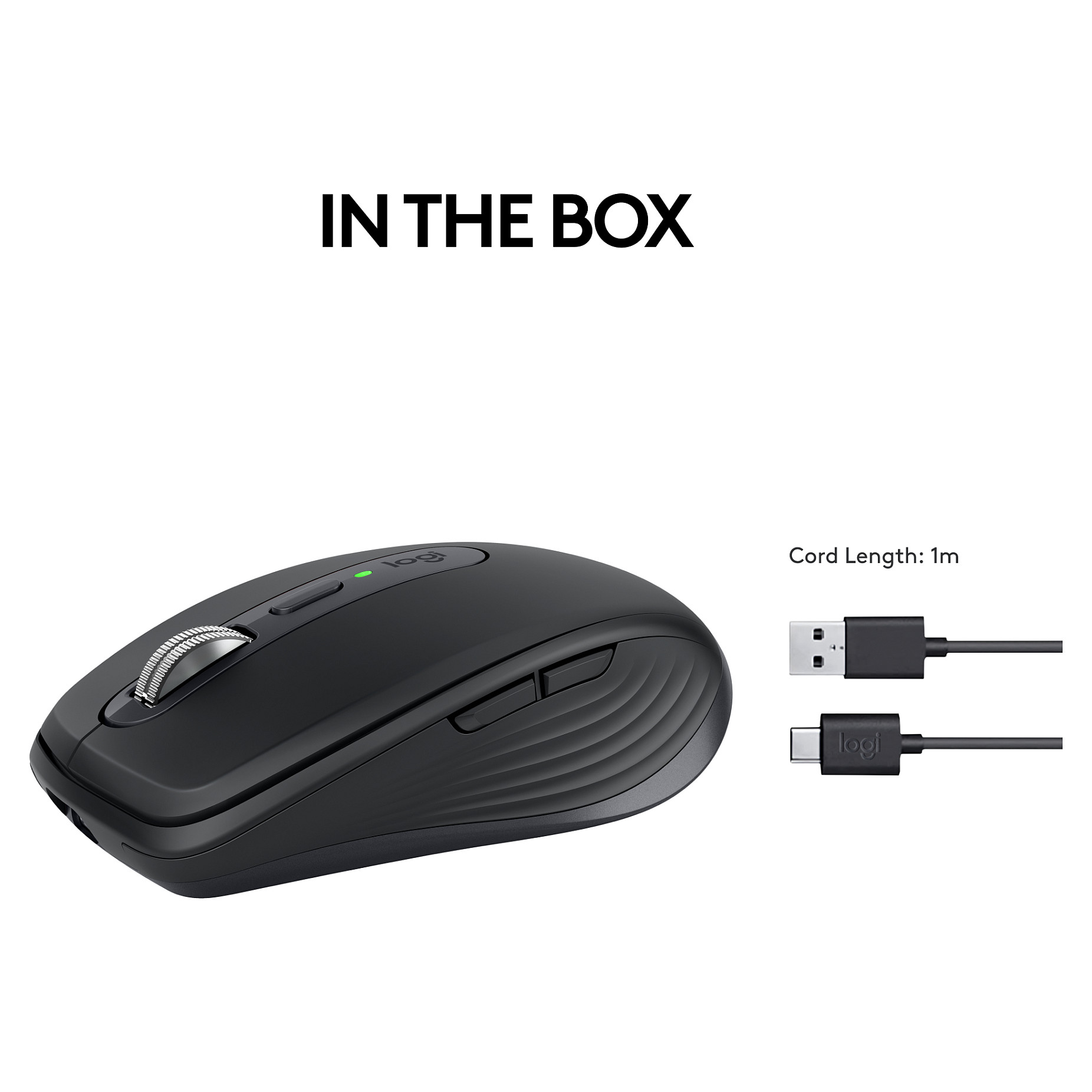 Logitech MX Anywhere 3S bežični laserski miš, USB, graphite (910-006929)-35