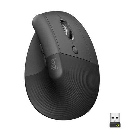 Miš LOGITECH Lift Vertical (grafitni, ergonomski)