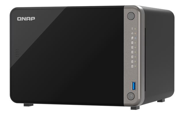 Storage QNAP TS-AI642-8G 6 Bay 3.5" AI NAS (NPU 6TOPS, 4C ARM Cortex-A76 2.2GHz, 4C Cortex-A55 1.8GHz, 8GB)-0