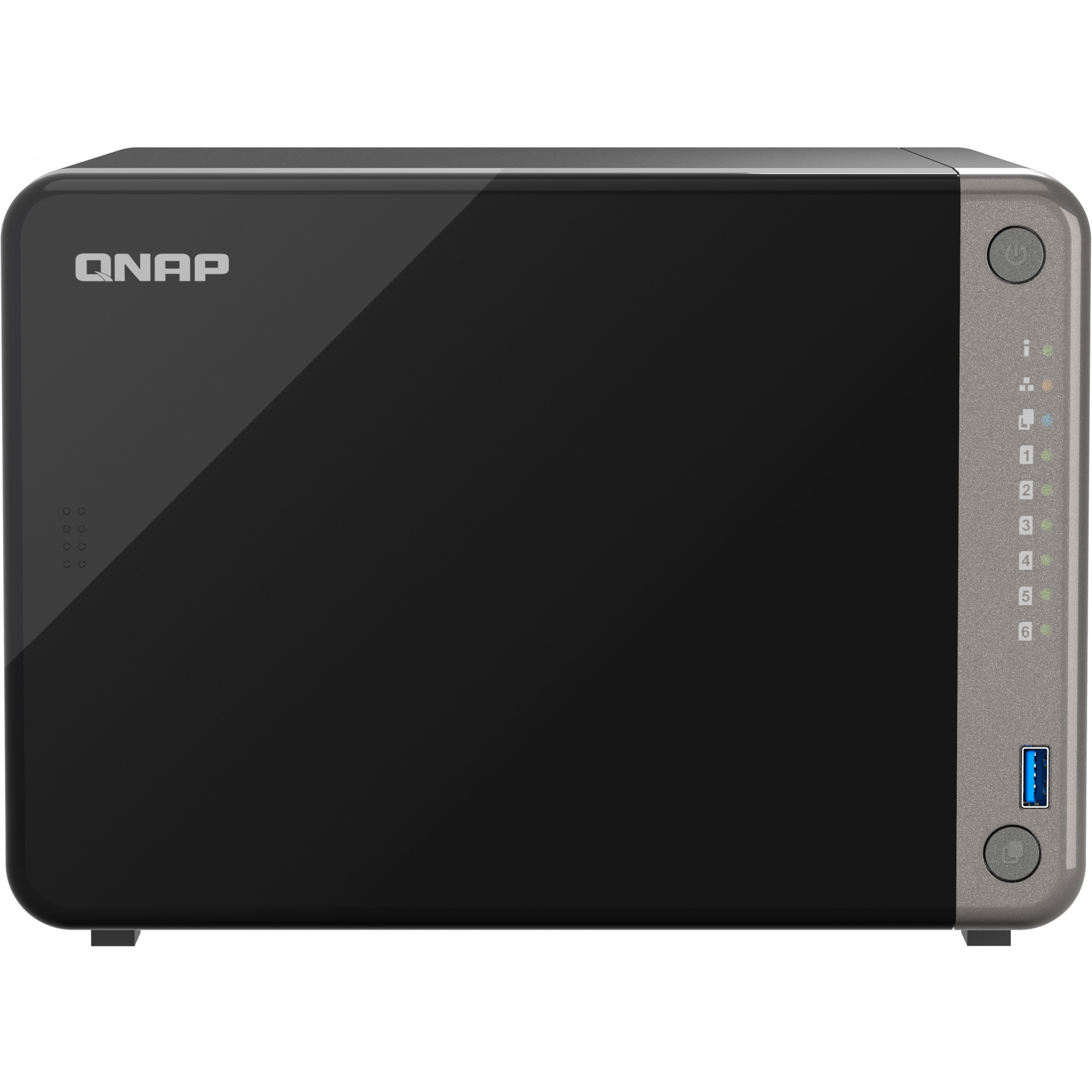 Storage QNAP TS-AI642-8G 6 Bay 3.5" AI NAS (NPU 6TOPS, 4C ARM Cortex-A76 2.2GHz, 4C Cortex-A55 1.8GHz, 8GB)-1