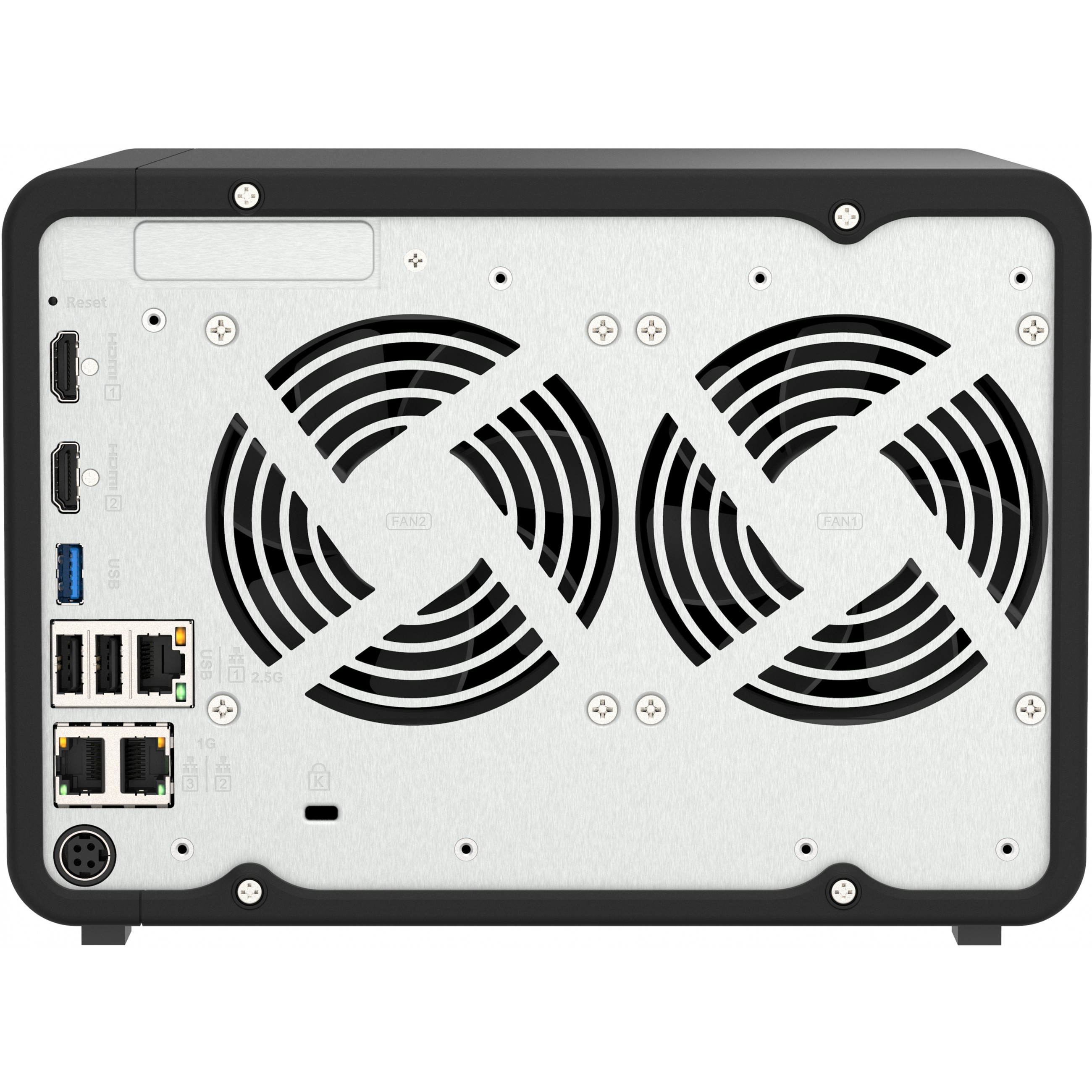 Storage QNAP TS-AI642-8G 6 Bay 3.5" AI NAS (NPU 6TOPS, 4C ARM Cortex-A76 2.2GHz, 4C Cortex-A55 1.8GHz, 8GB)-2