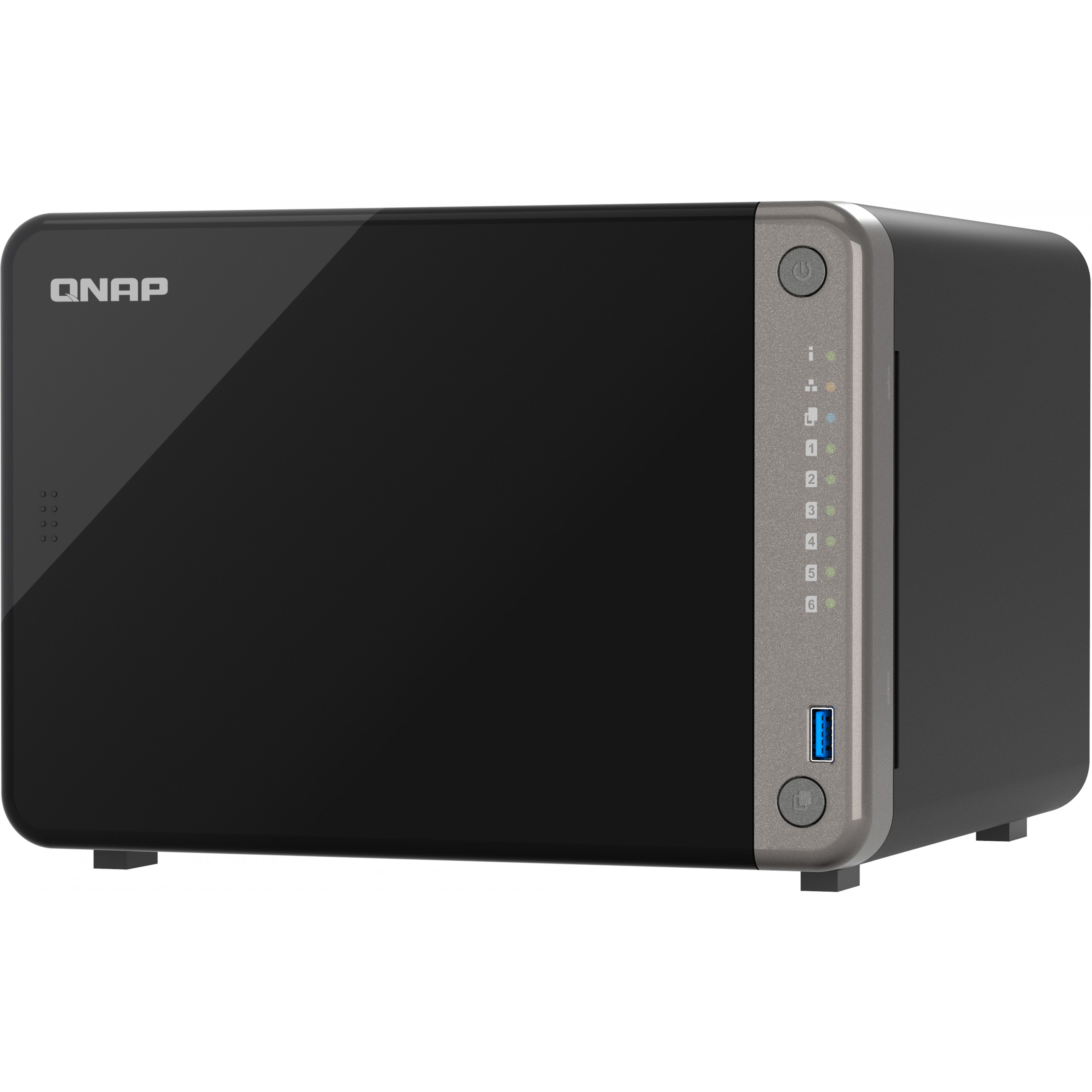 Storage QNAP TS-AI642-8G 6 Bay 3.5" AI NAS (NPU 6TOPS, 4C ARM Cortex-A76 2.2GHz, 4C Cortex-A55 1.8GHz, 8GB)-5