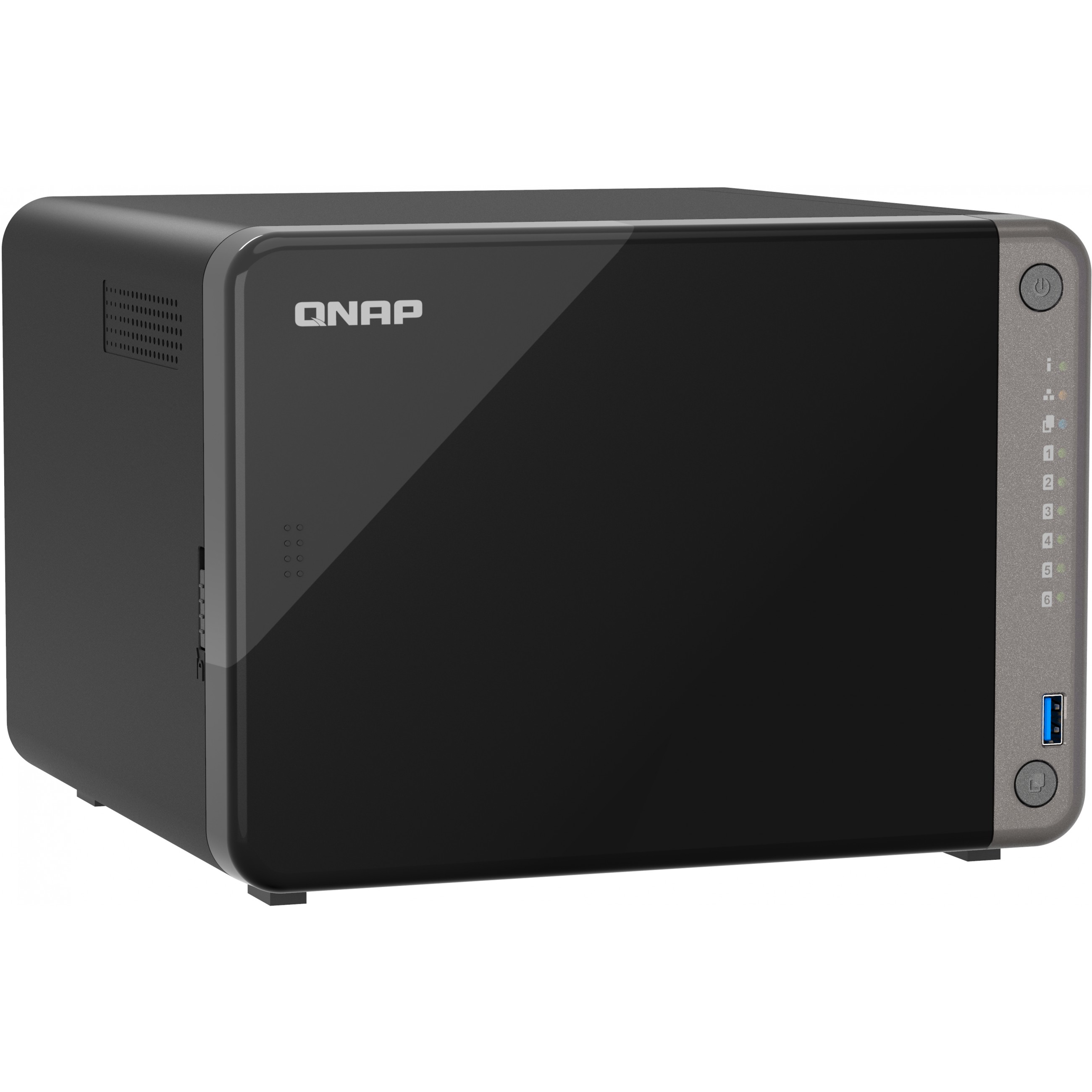 Storage QNAP TS-AI642-8G 6 Bay 3.5" AI NAS (NPU 6TOPS, 4C ARM Cortex-A76 2.2GHz, 4C Cortex-A55 1.8GHz, 8GB)-6