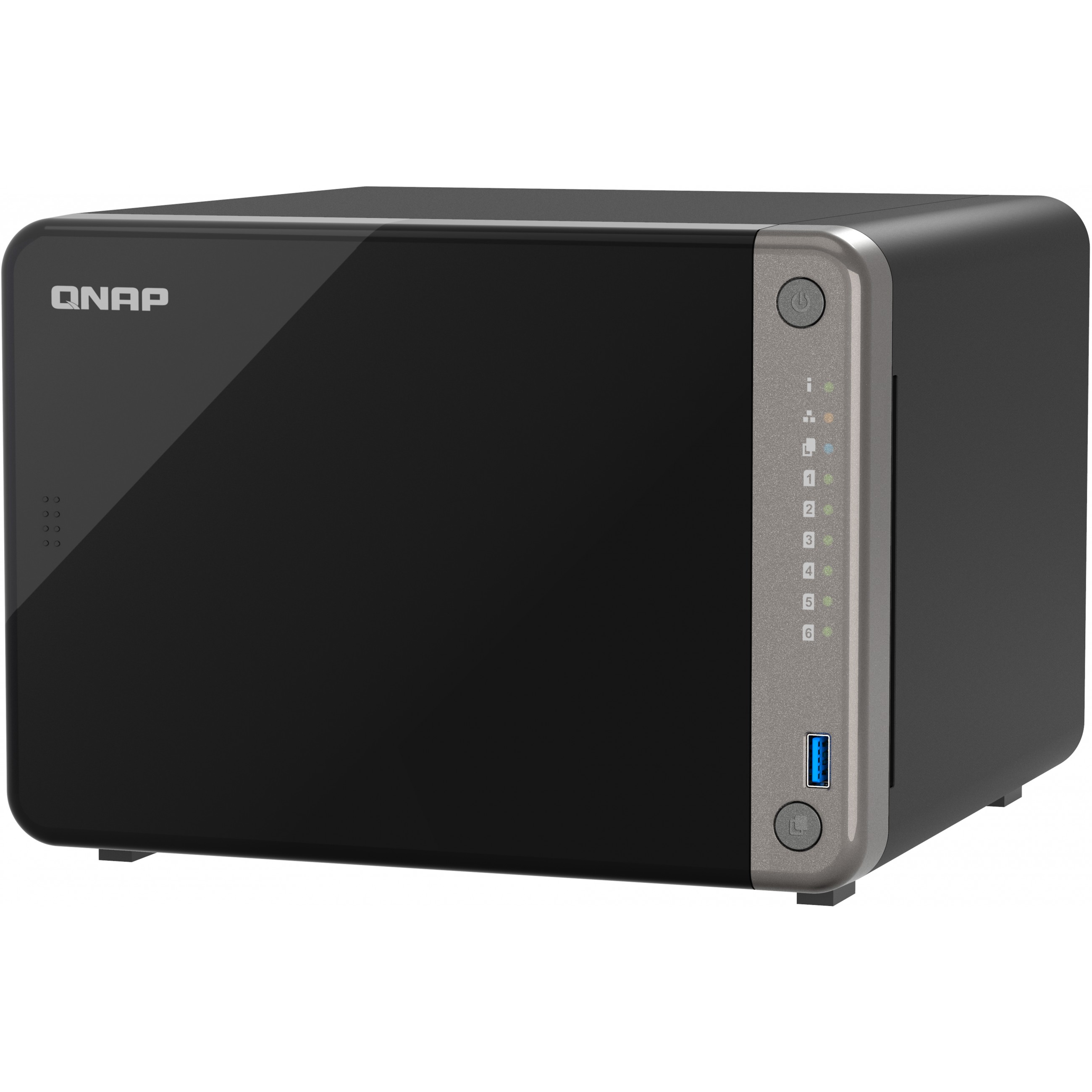 Storage QNAP TS-AI642-8G 6 Bay 3.5" AI NAS (NPU 6TOPS, 4C ARM Cortex-A76 2.2GHz, 4C Cortex-A55 1.8GHz, 8GB)-7