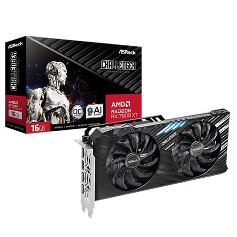 Grafička kartica ASROCK RX7600XT Challenger 16G OC (16gb gddr6)-0