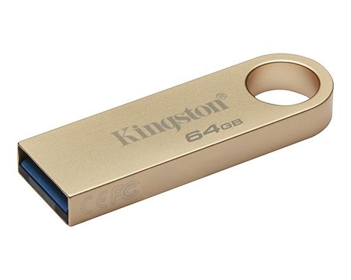Kingston 64GB 220MB/s Metal USB 3.2 Gen 1 DataTraveler SE9 G3, EAN: 740617341270-0