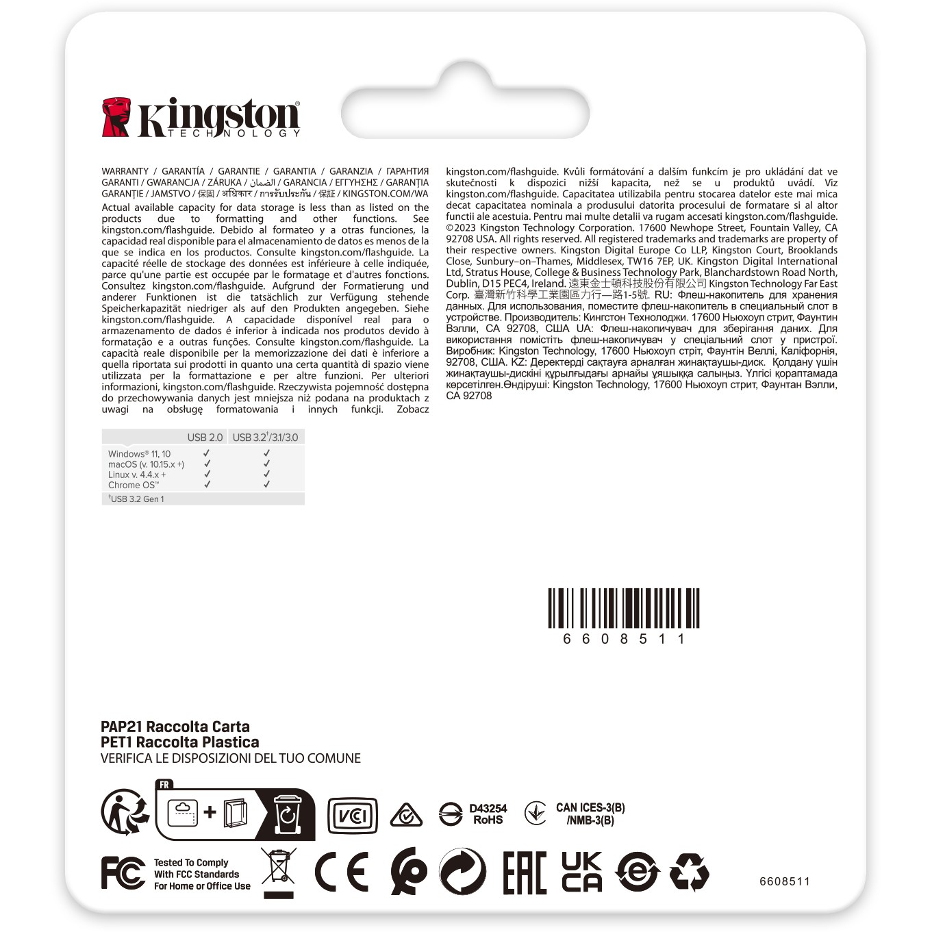 Kingston 256GB 220MB/s Metal USB 3.2 Gen 1 DataTraveler SE9 G3, EAN: 740617341379-11